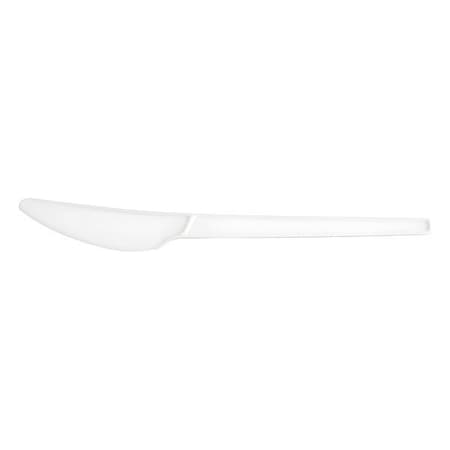 Vegware Knife, Plastic, White, PK1000 VW-KN6.5W