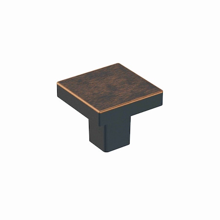 Amerock Monument 1-3/16 in 30 mm Length Oil Rubbed Bronze Cabinet Knob BP36905ORB