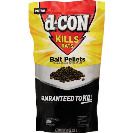 D-Con Pellet Rat And Mouse Poison 8 Oz. 1920099875