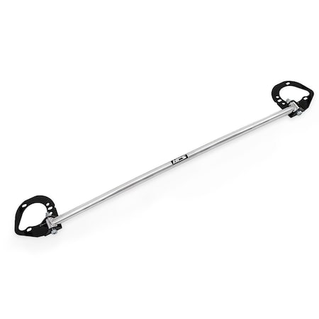 Hps Performance Aluminum Front Strut Tower Brace Bar, Polished,  42-103P