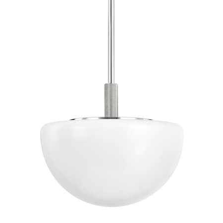 Hudson Valley Lighting Lethbridge 1 Light Pendant 19 In. Polished Nickel 5919-PN