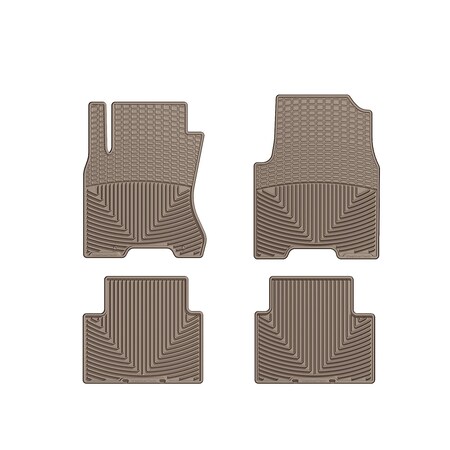 Weathertech Tan, Front and Rear All Weather Floor Mats WTNT216217