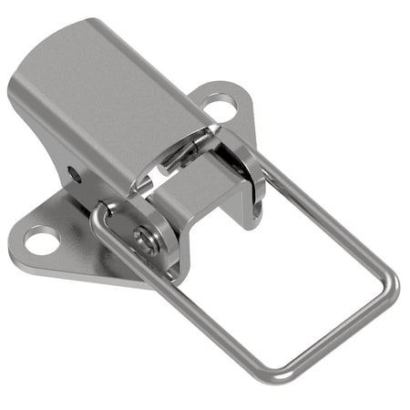 Southco Toggle Style Draw Latch, Small Size, Exposed Mount, Stainless Steel, Passivated TL-20-101-52