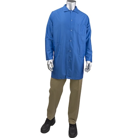 Uniform Technology Staticon Long ESD Labcoat BR59N-45RB-M