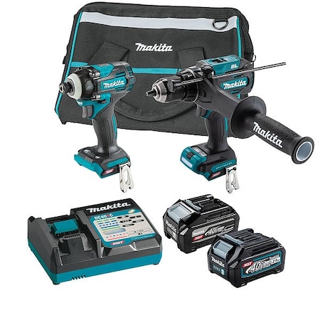 Makita Tool Combination Kit, 40 V DC GT202SU1D1