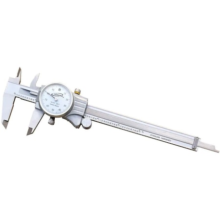 Igaging Shock Proof Dial Caliper, 0-12in Range 100-120-12