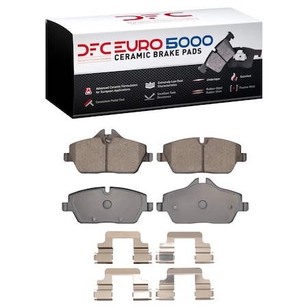 Dfc 5000 Euro Ceramic Disc Brake Pad Set,  1600-1308-01