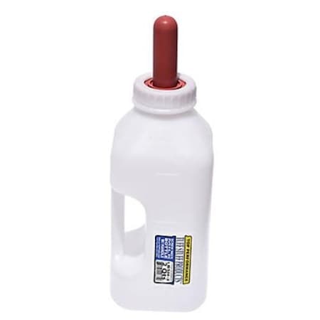 Tuff Stuff Prods MILK BOTTLE SCREW TYPE WITH HANDLE 2 QTS LBSH-2