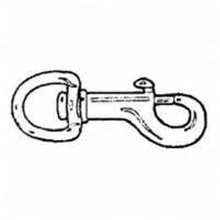 Baron 22558 Bolt Snap Zinc Round Eye Swivel .63 6142590