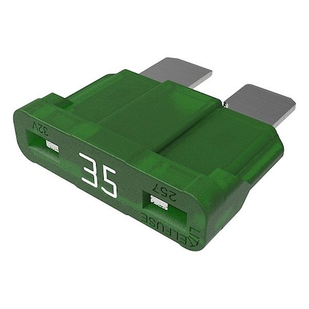Littelfuse AutomotiveFuse, Blade, DarkGreen, 35A, 32VDC 0287035.PXS