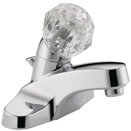 Delta DELTA Peerless P188621LF Bathroom Faucet, 1-Faucet Handle, 1-23/32 in H Spout, Brass, Chrome P188621LF