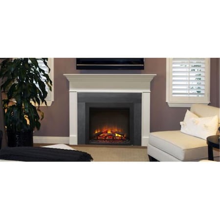 Monessen 30 in. Built-In Electric Front Fireplace SF-BI30-EB