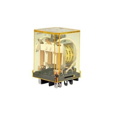 Idec Relay Plug-In DPDT 10A 120VAC RR2BA-UAC120V