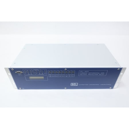 Sel PROTECTION RELAY 125V-AC/DC 0387E013X5H2X41