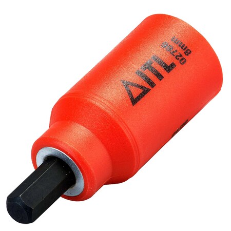 Itl Insulated 1,000v, 1/2in Drive Hex Key So 02774
