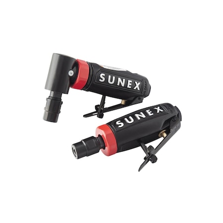 Sunex Two Pack Of Mini Die Grinders Sx301B and Sx307B SX300