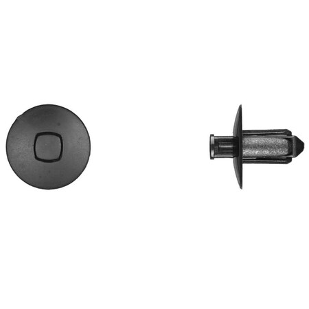 Disco Automotive Hardware 8mm Hole Size 20mm Flange 15mm Stem, 100PK 1949MT