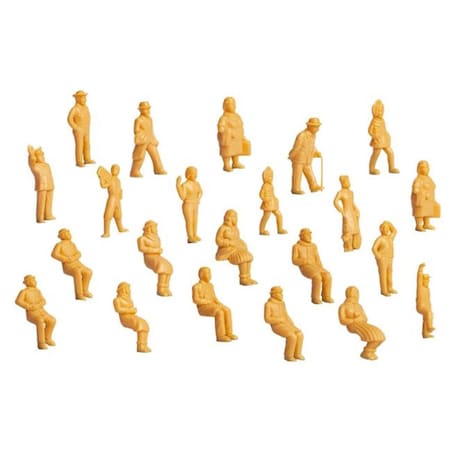 Lionel Unpainted Figures, 36PK LNL1930300