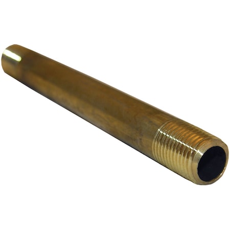 Westlake Pipe & Fittings 1/4''x6'' Brass Nipple 17-9371