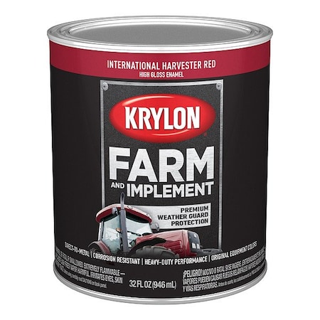 Krylon Acrylic Coating, High Gloss, International Harvester Red K02024008