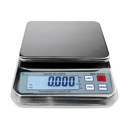 Tree 304 Stainless Steel Washdown Food Scale 6lbs x 0.002lbs MRW 6 NTEP