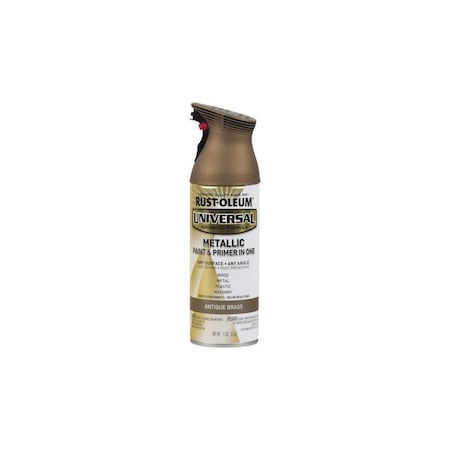 Rust-Oleum Antique Brass All Surface Metallic Spray Paint/Primer, 6PK 260728