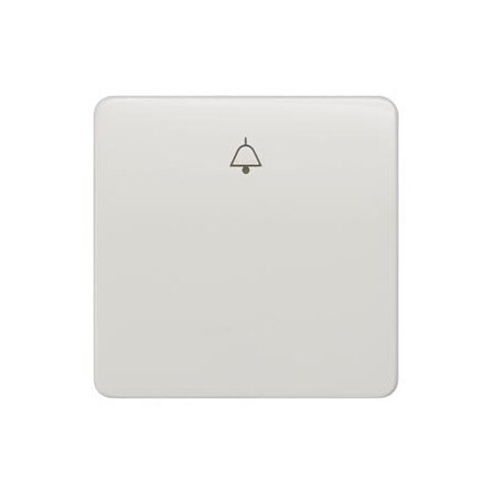 Siemens DELTA profil, titanium white Rocker switch with bell symbol for pushbutton, 65x 5TG7807