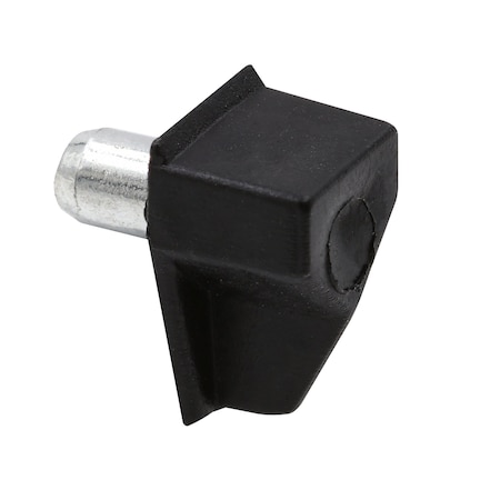 Prime-Line Shelf Support Peg, 5mm., Black Plastic with Metal Peg (8Pack) U 101618