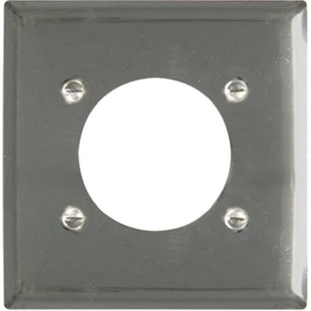 Nextgen S3862CCC10 Chrome Metal Wall Plate, 2 Gang NE586435