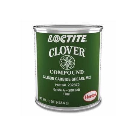 Loctite Clover Silicon Carbide Grease Mix, 1 lb, Can, 280 Grit 442-232872
