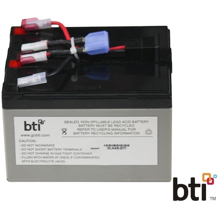 Battery Technology BTI Replacement Battery RBC48 for APC - UPS Battery - Lead Acid - SMT750C RBC48-SLA48-BTI