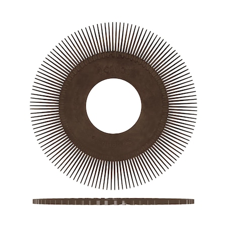 Dedeco SUNBURST 6'' TS DISCS BROWN 36 GRIT (A/O), 40PK 2445