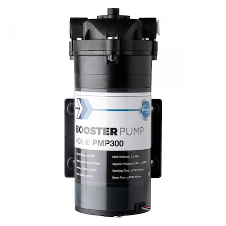 Ispring Booster Pump for RCB3P Reverse Osmosis System, Replacement Pump with the Pre-wired Quick-Connection PMP300