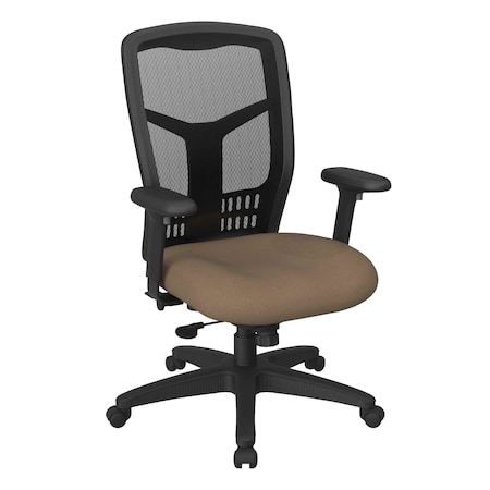 Office Star Products ProGrid High Back Managers Chair, Icon Taupe 90662-232