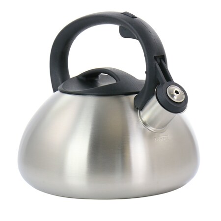 Mr. Coffee Harpwell 1.8 Quart Stainless Steel Whistling Tea Kettle 128621.01