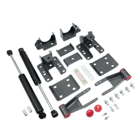 Whole-In-One 3-4 in. Rear Lowering Flip Kit for 2007-2017 Chevy Silverado 1500 WH3638653