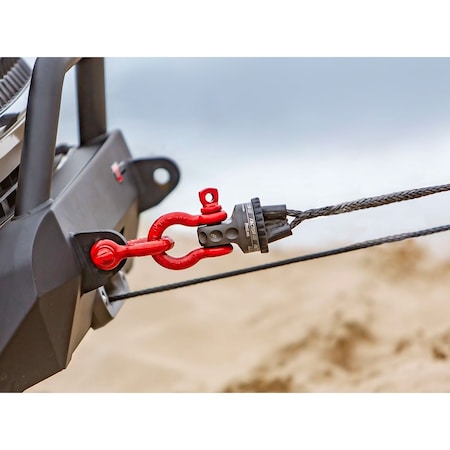 Factor 55 PROLINK LOADED ASSEMBLY - RED 16000 LB W/TITANIUM PIN & RUBBER GUARD 00015-01