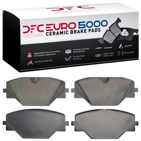 Dfc 5000 Euro Ceramic Disc Brake Pad Set,  1600-2464-00