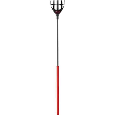 Truper Tru Tough 8'' Poly Shrub Rake, 11-Tine EP-11X-CO