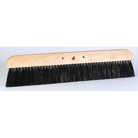 Dqb Concrete Smoother Brush, Polypropylene Bristle, Black Bristle, Wood Handle 11908