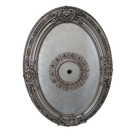Afd Home Ceiling Medallion - Antique Silver - 43 x 2.50 x 32 in. 12013957