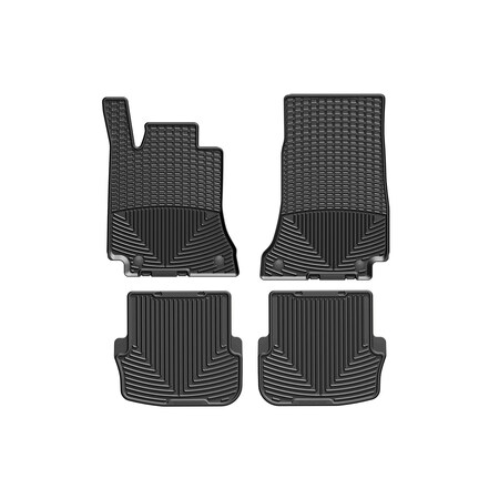 Weathertech Black, Front and Rear All Weather Floor Mats W429-W426