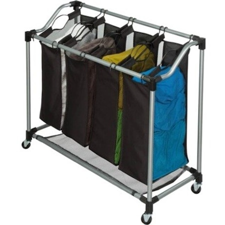 Honey-Can-Do Laundry Sorter, 4-Compartment SRT-01682