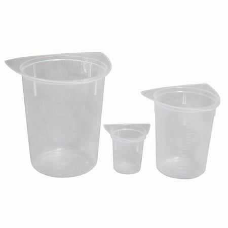 Jorgensen Laboratories 3 Corner Beaker, 50mL, 10PK J0168