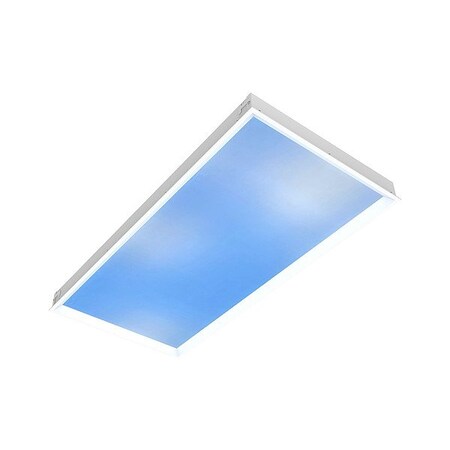 Nightingale RecessedLuminaire, 2ftL, 2ftW, 120to277VAC NOPB 2X2 CLOUD NX SKY G 120 DBXA ZT DARK