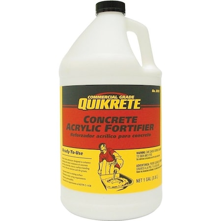 Quikrete Concrete Acrylic Fortifier, Liquid, 1 gal Bottle 861001
