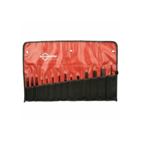 Mayhew 14 Pc Punch & Chisel Kits, Pointed/Round, English 479-61044