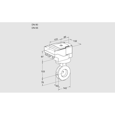Honeywell Kromschroder IBAF80/65Z05/20-15W3E KS88302743
