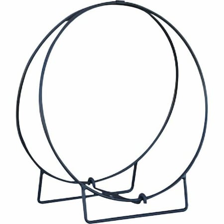 Uniflame W-1836 36 INCH BLACK LOG HOOP - 1/2 INCH SOLID STOCK W-1836