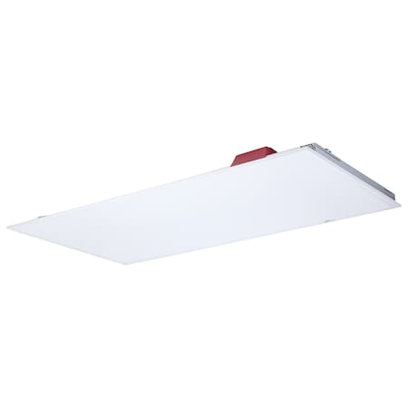 Nuvo Wattage and CCT Selectable LED Backlit Flat Panel 2ft x 4ft Emergency Battery 120-347V 65/1676